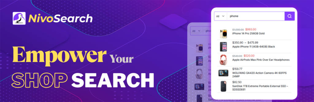 NivoSearch - WooCommerce product search